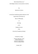 Cover page: Domesticated Democracy? Labor Rights at Home in Lima and New York City