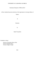 Cover page: Biochemical Properties of IKK and Bcl3