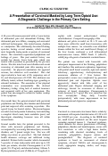 Cover page: A Presentation of Carcinoid Masked by Long Term Opioid Use: A Diagnostic Challenge in the Primary Care Setting