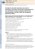 Cover page: Feasibility and dose discovery analysis of zoledronic acid with concurrent chemotherapy in the treatment of newly diagnosed metastatic osteosarcoma: a report from the Children's Oncology Group.