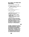 Cover page: APPLICATIONS OF RANDOM MODEL OF DRAINAGE BASIN COMPOSITION