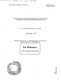 Cover page: CORRELATION BETWEEN THE STATIC DIELECTRIC CONSTANT AND THE MINIMUM ENERGY GAP