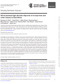 Cover page of Wind-assisted high-altitude dispersal of mosquitoes and other insects in East Africa