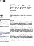 Cover page: A Multivariate Genome-Wide Association Analysis of 10 LDL Subfractions, and Their Response to Statin Treatment, in 1868 Caucasians