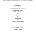 Cover page: The Role of Multiple Learning Systems in Sensorimotor Adaptation of Human Reaching