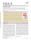 Cover page: The Molecular Basis for Binding of an Electron Transfer Protein to a Metal Oxide Surface