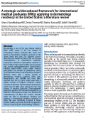 Cover page: A strategic evidence-based framework for international medical graduates (IMGs) applying to dermatology residence in the United States: a literature review