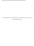 Cover page: The Relative Importance of Parent–Child Dynamics and Minority Stress on the Psychological Adjustment of LGBs in China