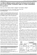 Cover page of An efficient didehydroxylation method for the biomass-derived polyols glycerol and erythritol.