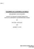 Cover page: Evaluation and Combination of Conditional Quantile Forecasts