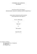 Cover page: A Racialized Threat at the Margins: Muslim Students’ Experiences and Representation in High Schools