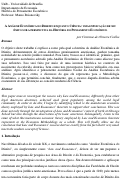 Cover page: A Análise Econômica do Direito enquanto Ciência: uma explicação de seu êxito sob a perspectiva da História do Pensamento Econômico