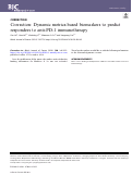 Cover page: Correction: Dynamic metrics-based biomarkers to predict responders to anti-PD-1 immunotherapy