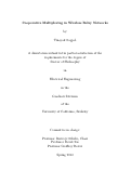 Cover page: Cooperative Multiplexing in Wireless Relay Networks