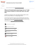 Cover page: Effects of Erectile Dysfunction Drugs Use on T-Cells and Immune Markers on Men Who Have Sex with Men