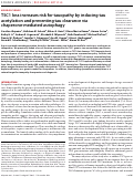 Cover page: TSC1 loss increases risk for tauopathy by inducing tau acetylation and preventing tau clearance via chaperone-mediated autophagy