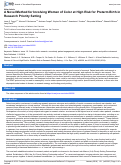 Cover page: A Novel Method for Involving Women of Color at High Risk for Preterm Birth in Research Priority Setting.