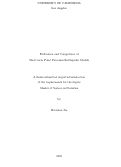 Cover page: Comparisons of Point Processes Earthquake Models