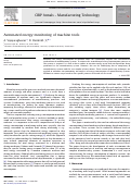 Cover page: Automated energy monitoring of machine tools