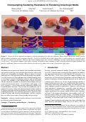 Cover page: Downsampling scattering parameters for rendering anisotropic media.