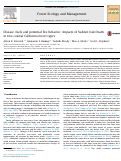 Cover page: Disease, fuels and potential fire behavior: Impacts of Sudden Oak Death in two coastal California forest types