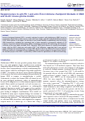 Cover page: Responsiveness to anti-PD-1 and anti-CTLA-4 immune checkpoint blockade in SB28 and GL261 mouse glioma models