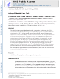 Cover page: Aging of Skeletal Stem Cells.