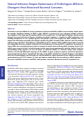 Cover page: Natural Selection Shapes Maintenance of Orthologous sRNAs in Divergent Host-Restricted Bacterial Genomes.