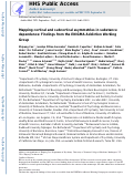 Cover page: Mapping cortical and subcortical asymmetries in substance dependence: Findings from the ENIGMA Addiction Working Group