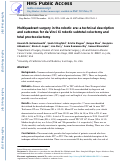 Cover page: Multiquadrant surgery in the robotic era: a technical description and outcomes for da Vinci Xi robotic subtotal colectomy and total proctocolectomy