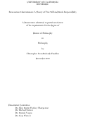 Cover page: Strawsonian Libertarianism: A Theory of Free Will and Moral Responsibility