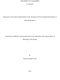 Cover page: Depression in Previously-Institutionalized Youth: Biological and Environmental Mechanisms of Risk and Resilience