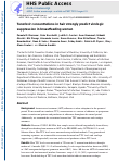 Cover page: Tenofovir concentrations in hair strongly predict virologic suppression in breastfeeding women.