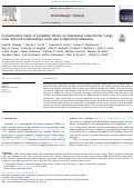 Cover page: A multicenter study of ketamine effects on functional connectivity: Large scale network relationships, hubs and symptom mechanisms