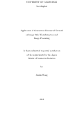 Cover page: Application of Generative Adversarial Network on Image Style Transformation and Image Processing