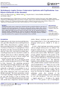 Cover page: Styloidogenic Jugular Venous Compression Syndrome with Papilloedema: Case Report and Review of the Literature.