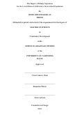 Cover page: The Impact of Family Separation for the Loved Ones of California's Incarcerated Population