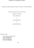 Cover page: Modeling of Lead Rubber Bearings at Large Strains and Effects on Structural Response