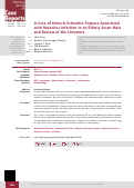 Cover page: A Case of Henoch-Schonlein Purpura Associated with Rotavirus Infection in an Elderly Asian Male and Review of the Literature