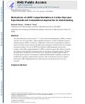 Cover page: Mechanisms of cAMP compartmentation in cardiac myocytes: experimental and computational approaches to understanding