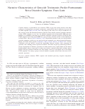 Cover page: Narrative Characteristics of Genocide Testimonies Predict Posttraumatic Stress Disorder Symptoms Years Later