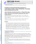 Cover page: Feasibility of time-restricted eating and impacts on cardiometabolic health in 24-h shift workers: The Healthy Heroes randomized control trial.