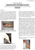 Cover page: Peripheral Neuropathy, Digit Gangrene and a Rash