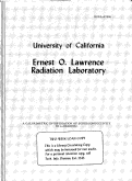 Cover page: A CALORIMETRIC INVESTIGATION OF SUPERCONDUCTIVITY IN a--URANIUM