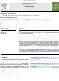 Cover page: A combined experimental and modelling study of granite hydrothermal alteration