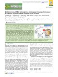 Cover page: Multifunctional PEG retinylamine conjugate provides prolonged protection against retinal degeneration in mice.