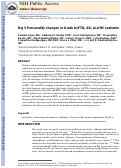 Cover page: Big 5 Personality Changes in Greek bvFTD, AD, and MCI Patients