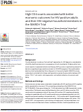 Cover page: High CD4 counts associated with better economic outcomes for HIV-positive adults and their HIV-negative household members in the SEARCH Trial