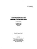 Cover page: Accident Migration Associated with Lane-Addition Projects on Urban Freeways