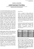 Cover page: Diabetic Amyotrophy: A Case Report